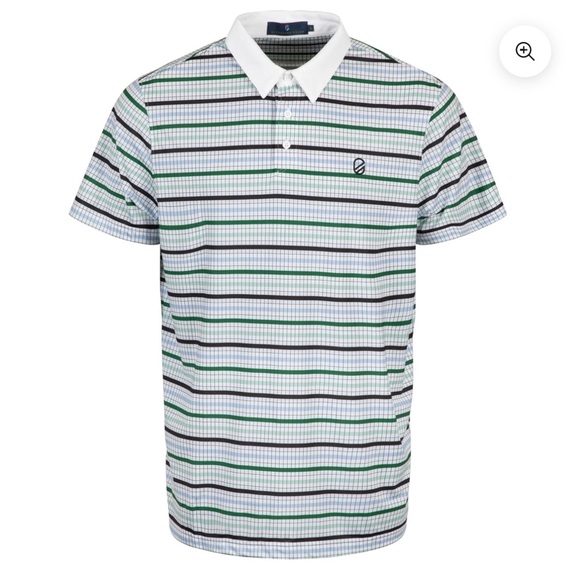 Striped Polo Shirt Medium by Extracurricular - Picture 1 of 6